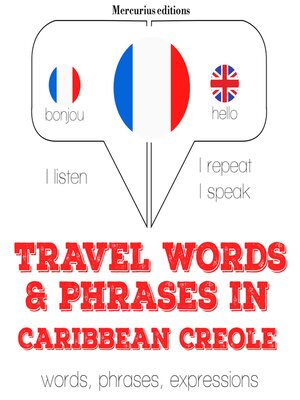 cover image of Travel words and phrases in Caribbean Creole